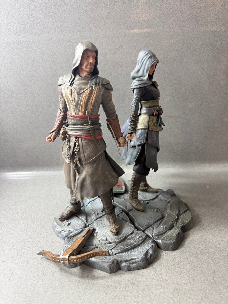 Assassin's Creed Film Aguila & Maria Diorama figure set |18, Ophalen of Verzenden, Gebruikt