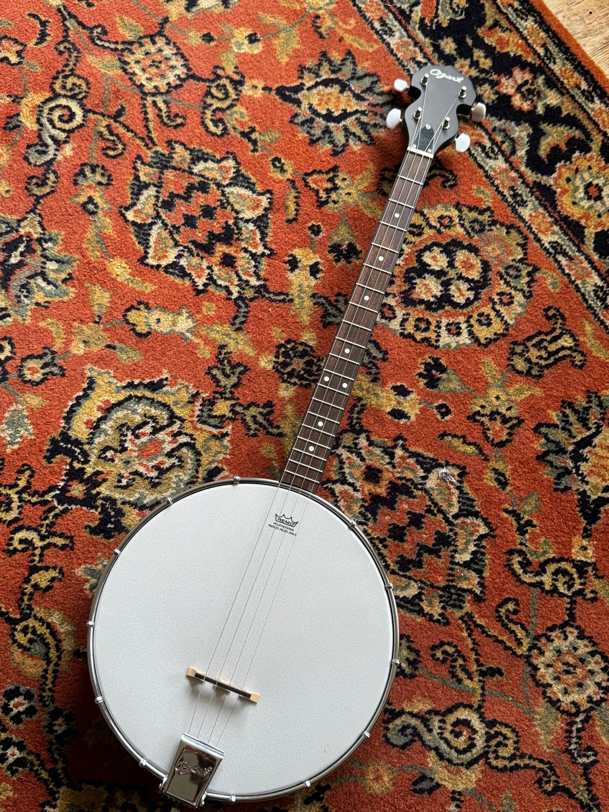 Ozark 4-snarige Banjo - Zo goed als nieuw, Ophalen of Verzenden, Zo goed als nieuw, 5-snarige of Bluegrassbanjo