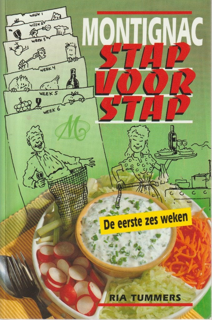 Ria Tummers - Montignac Stap voor stap, Dieet en Voeding, Ria Tummers, Ophalen of Verzenden, Zo goed als nieuw