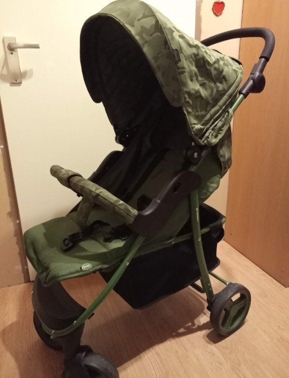 Wandelwagen, Kinderen en Baby's, Kinderwagens en Combinaties, Gebruikt, Verstelbare duwstang, Ophalen, Kinderwagen