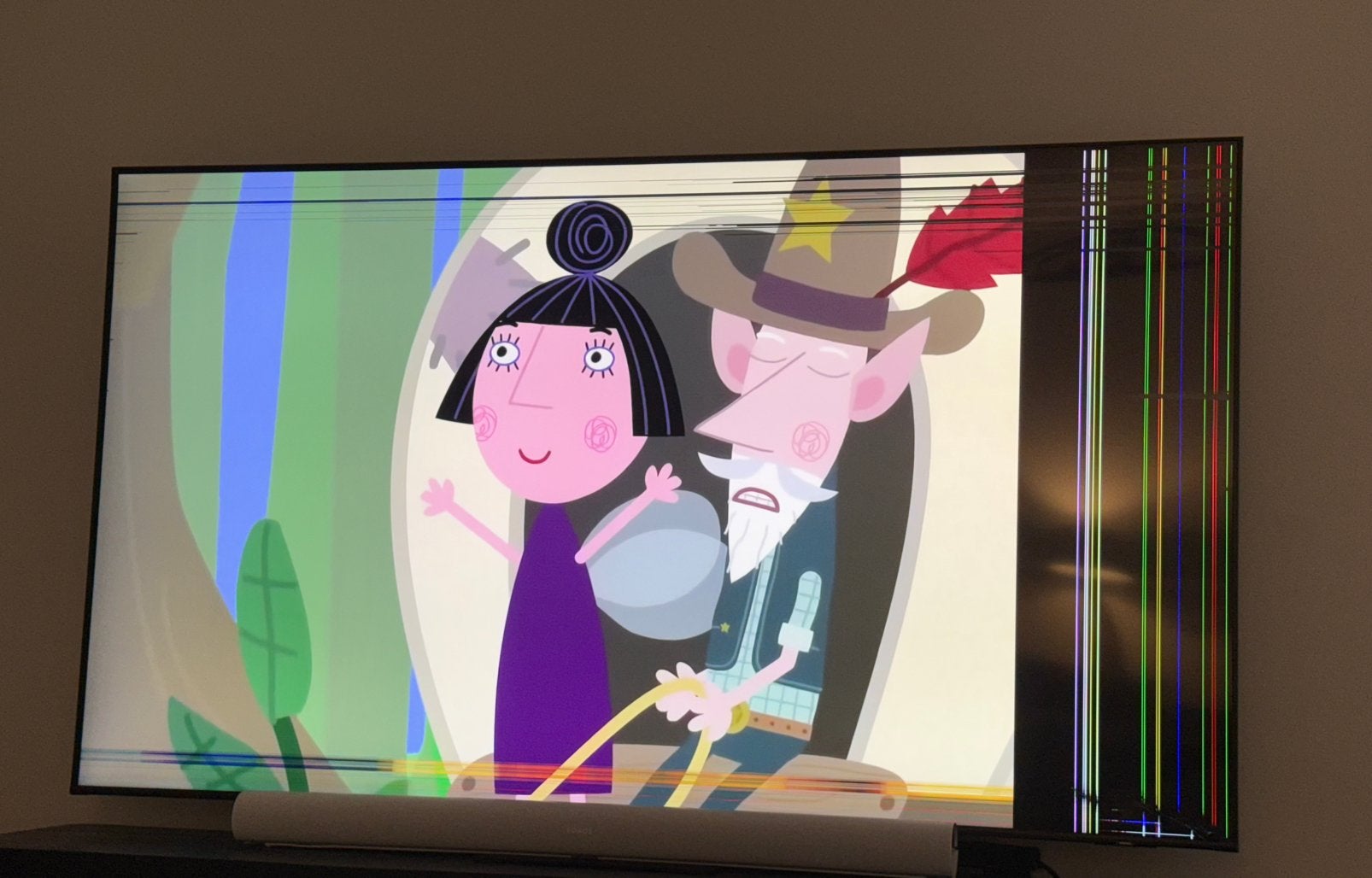 Samsung tv 85”, Audio, Tv en Foto, Televisies, Ophalen, 50 Hz, Zo goed als nieuw, Samsung