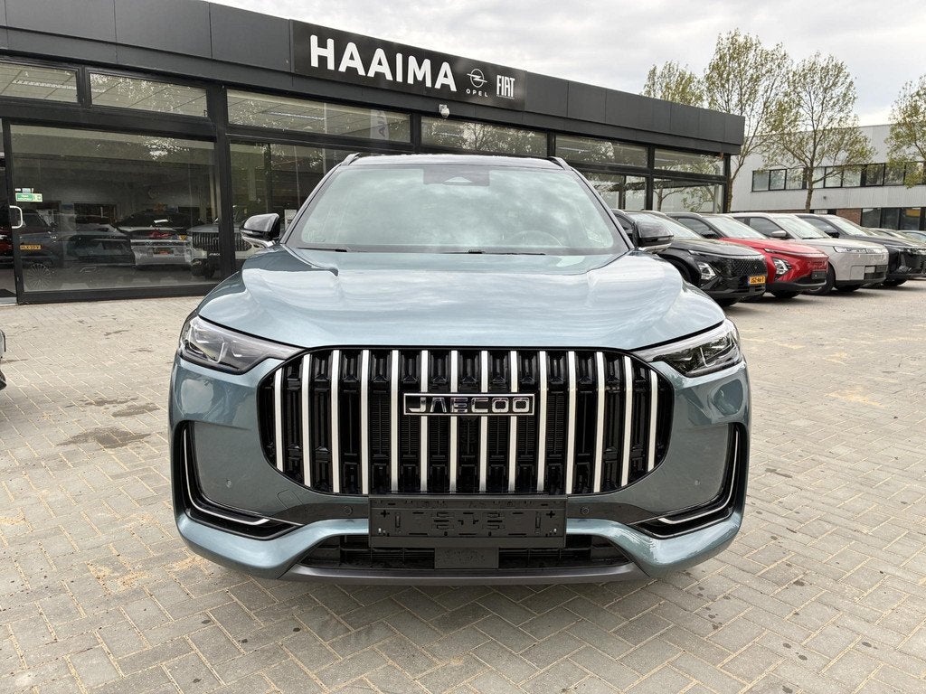 JAECOO 8 AWD PHEV 7-Pers. Exclusive ECC | Panoramadak | Lede, Auto's, Overige Auto's, Automaat, Euro 6, 4 cilinders, 428 pk