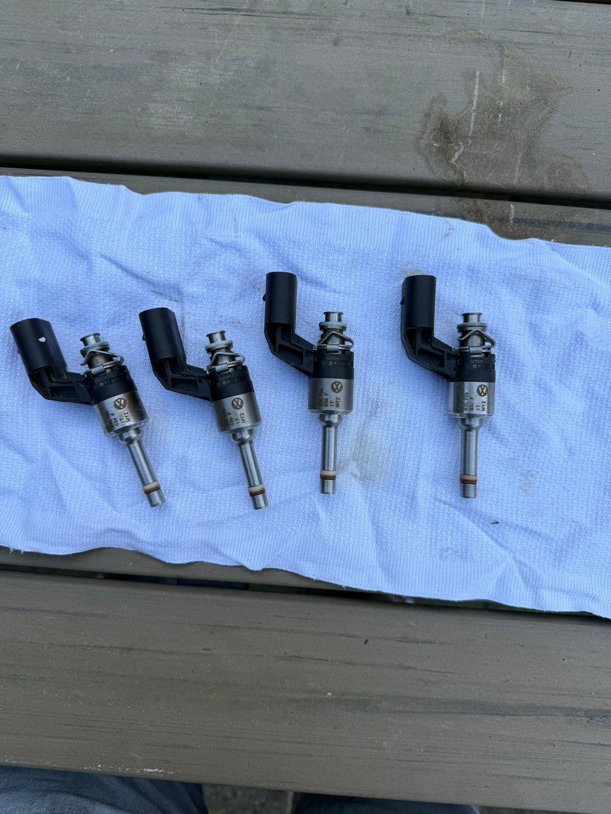 Injectoren voor VW Jetta 1.4 TSI - Set van 4, Ophalen, Gebruikt, Volkswagen