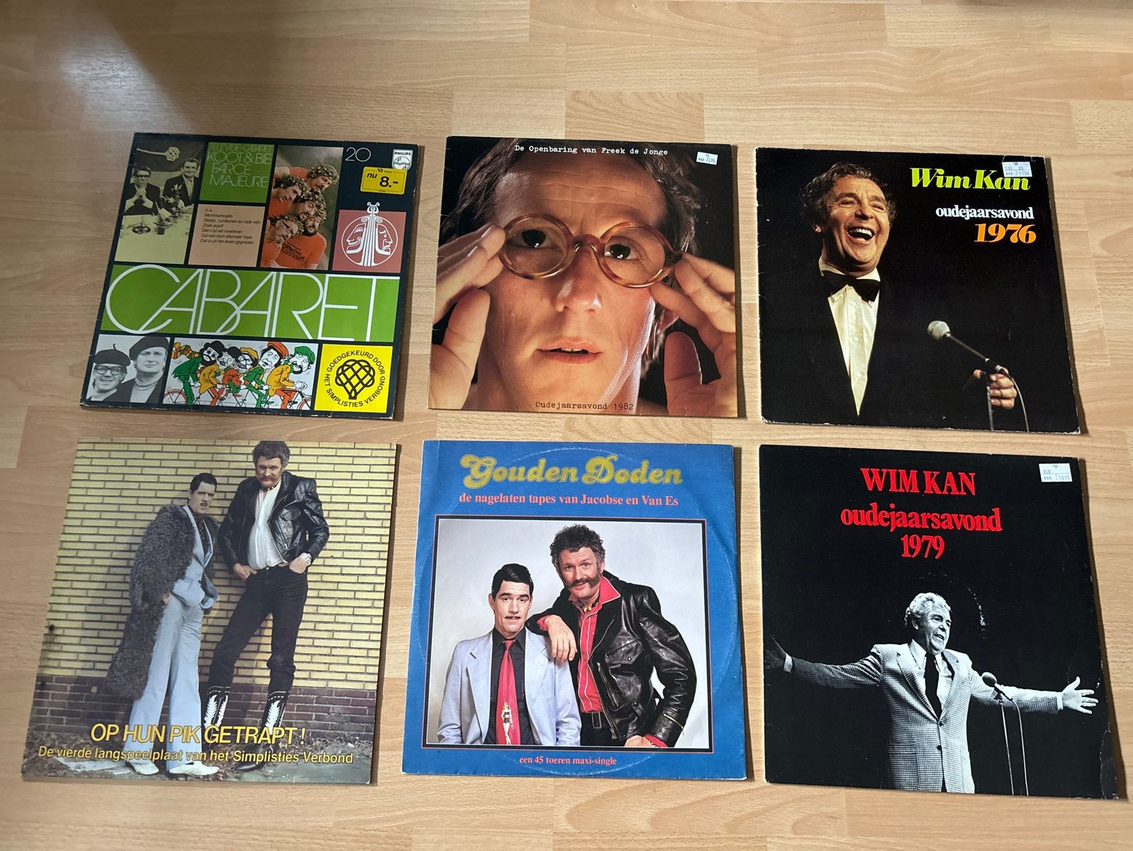 Nederlands Cabaret LP Pakket–Van Kooten & De Bie etc. 6 LP’s, Ophalen of Verzenden, Gebruikt, LP