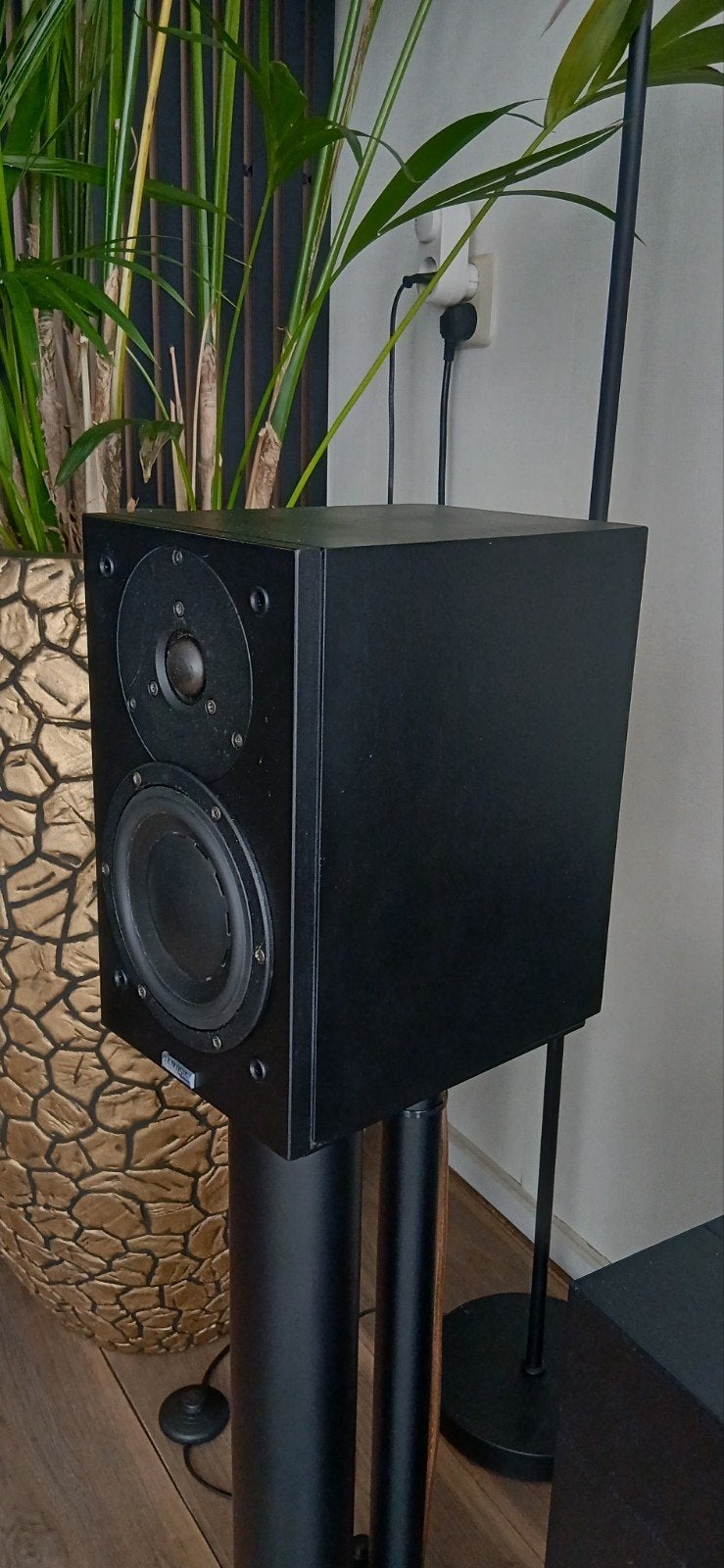 Dynaudio adience 40 met D 260 tweeter.