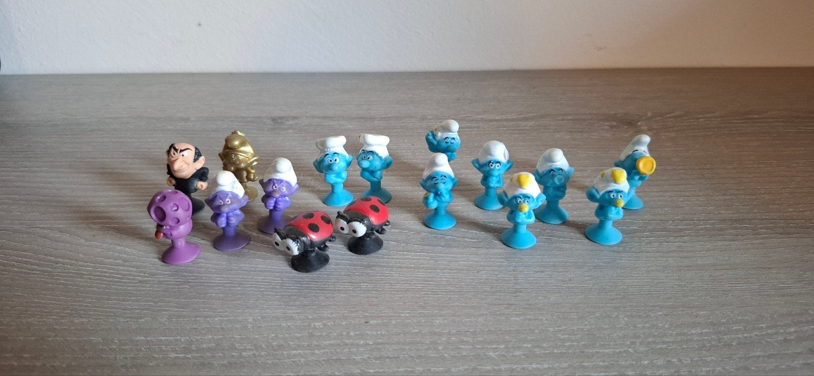 Smurfen figuren collectie - 16 stuks, inclusief Gargamel, Verzamelen, Ophalen of Verzenden, Gebruikt, Gargamel, Poppetje, Figuurtje of Knuffel