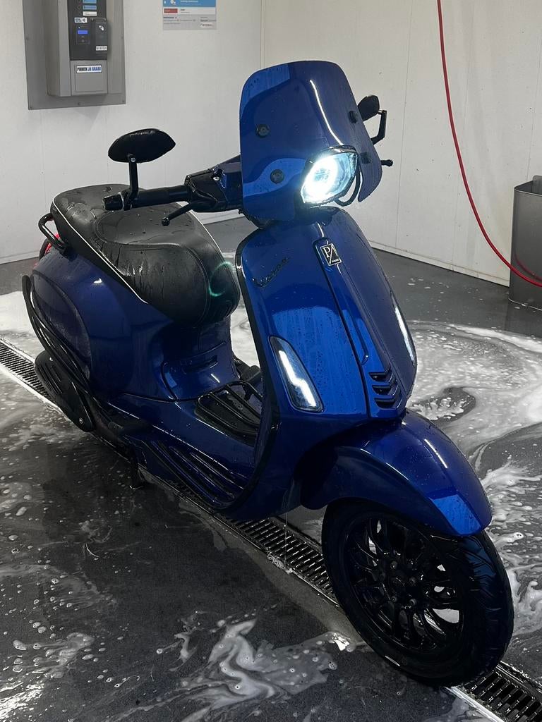 Vespa sprint 2016 - Candy blue - Bomvol opties!, Ophalen, Gebruikt, Overige modellen, Maximaal 45 km/u