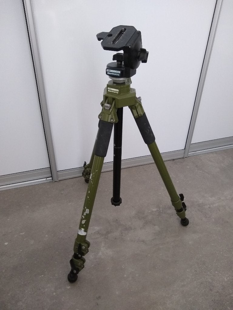 Fotostatief Manfrotto, Ophalen, Gebruikt, 175 cm of meer, Driepoot
