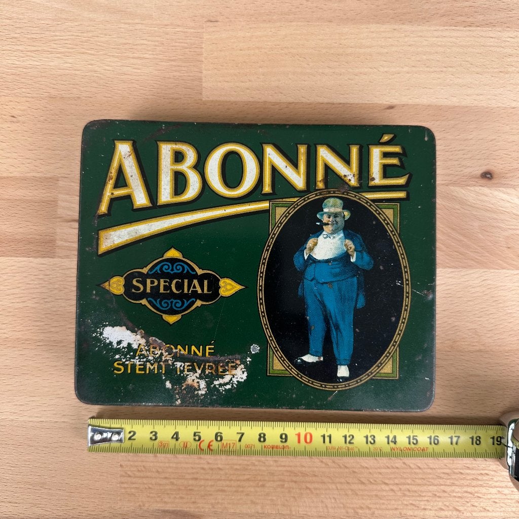 Abonné tabak, Verzamelen, Ophalen, Gebruikt, Tabaksdoos of Verpakking