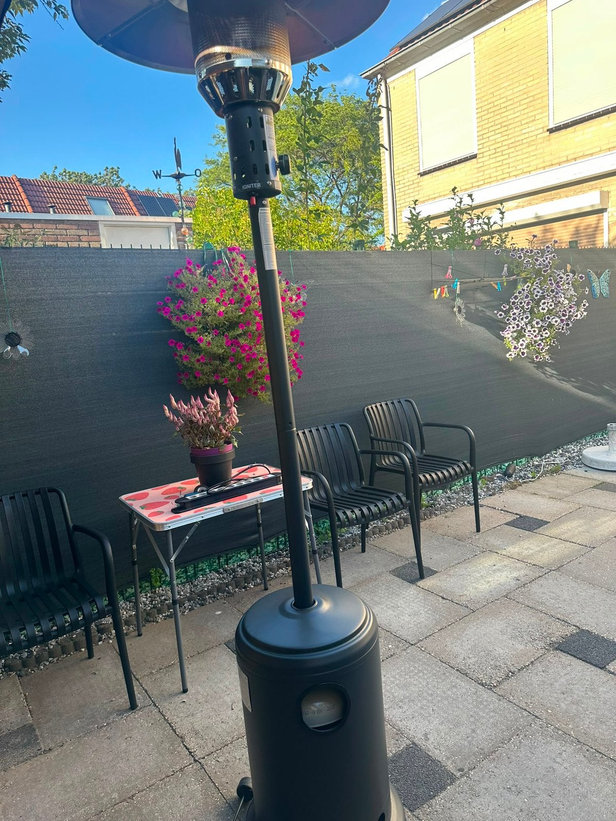 Terras verwarming, Ophalen of Verzenden, Zo goed als nieuw