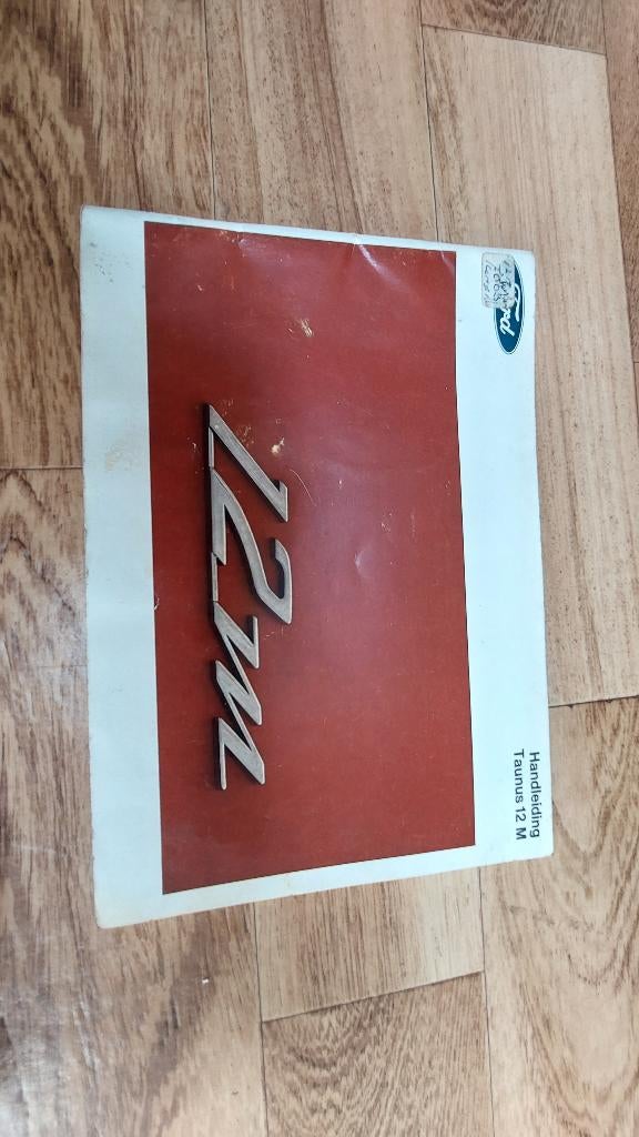 Taunus 12M handleiding, Ophalen of Verzenden, Gebruikt, Auto's