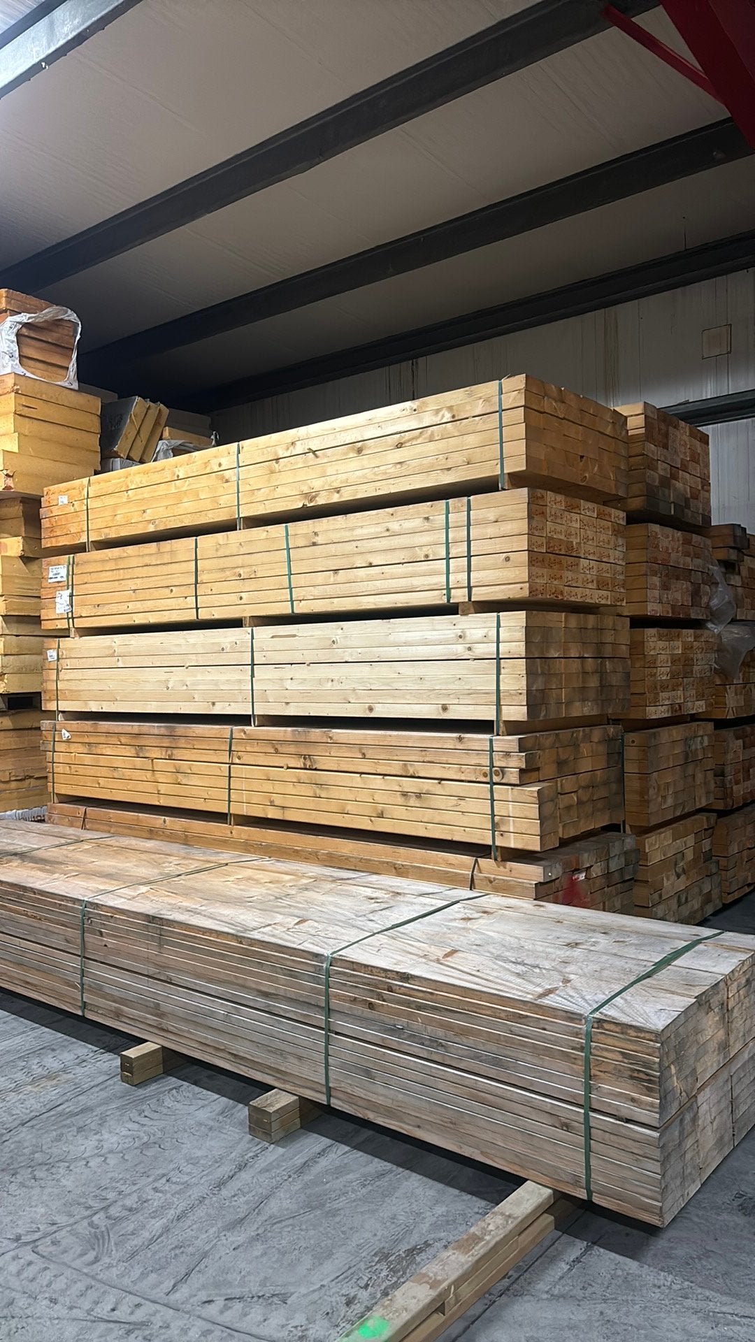 Houten balken - 70/170 en 75/175 mm aangeboden - NIEUW!, Ophalen, Gebruikt, 250 cm of meer, Balken
