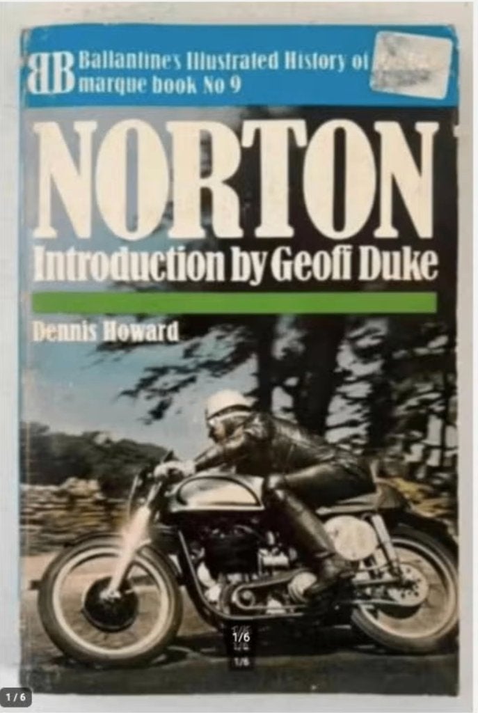 Norton Introduction By Geoff Duke, Boeken, Motoren, Gelezen, Merk of Model, Ophalen of Verzenden