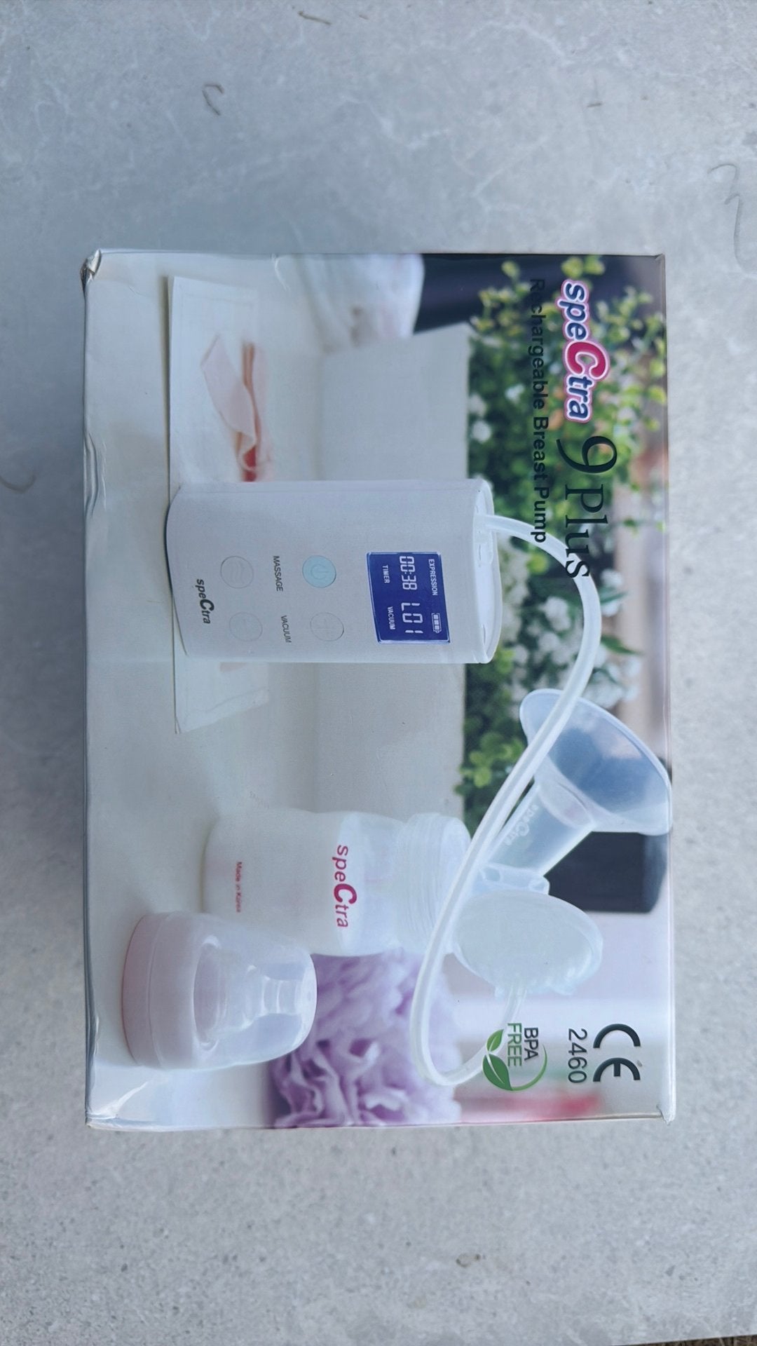 Spectrum 9 Plus Rechargeable Breast Pump, Ophalen, Overige merken, Draadloos, Borstkolf