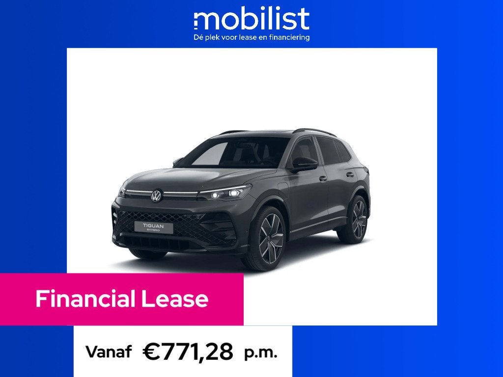 Volkswagen Tiguan R-Line Edition 1.5 eHybrid 272 PK, Automaat, Stof, Nieuw, Hybride Elektrisch/Benzine