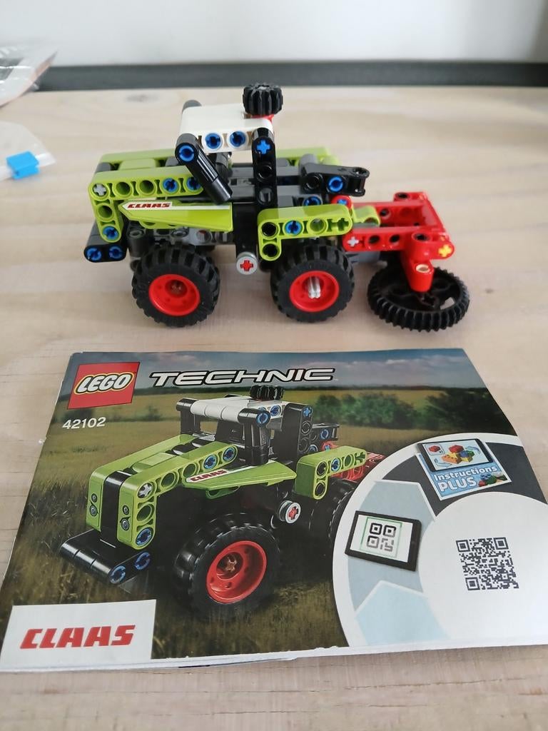 LEGO Technic 42102 Claas Xerion Tractor, Ophalen of Verzenden, Zo goed als nieuw, Overige merken