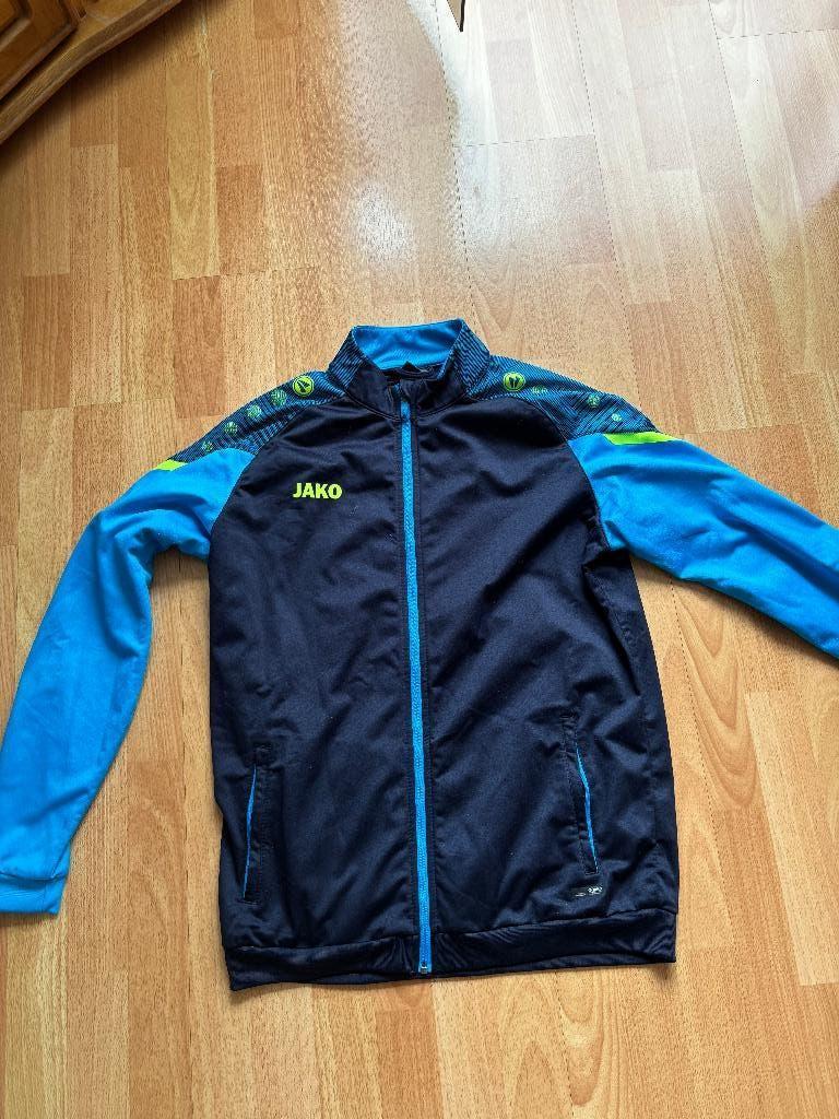 trainingsjas Jako mannen, Kleding | Heren, Sportkleding, Ophalen, Maat 52/54 (L), Blauw, Zo goed als nieuw