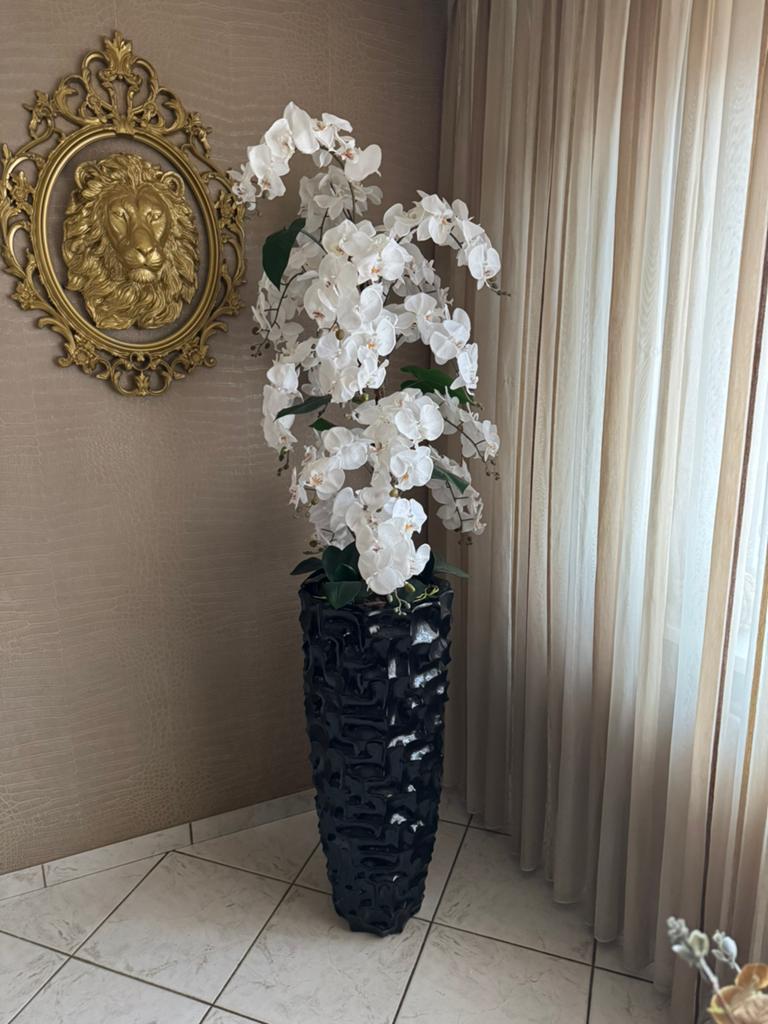vaas met orchidee 2meter hoog/Nieuw!, Ophalen, Woondecoratie eindhoven, Nieuw, Woondecoratie eindhoven