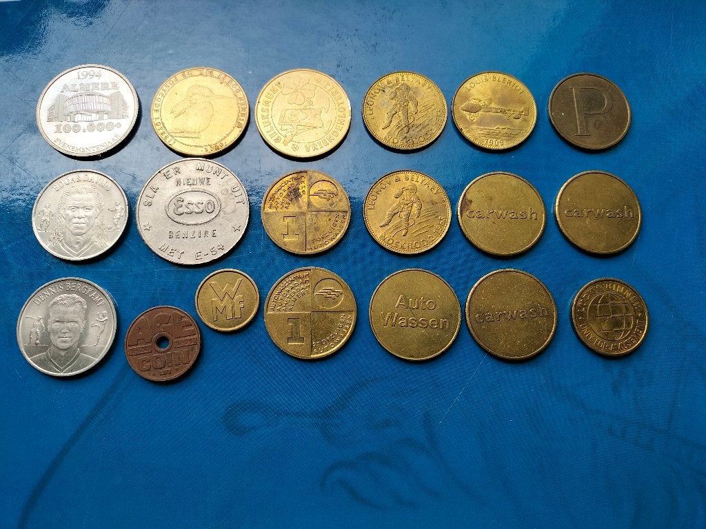 Diverse medailles, Token,Penningen etc., Ophalen of Verzenden, Overige materialen