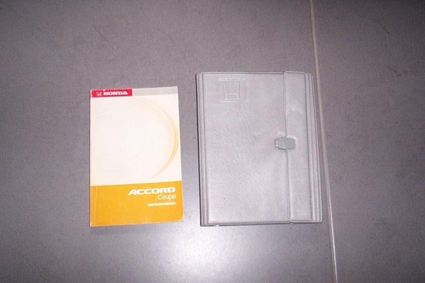 Gebruikershandleiding+mapje  HONDA ACCORD COUPE  1989/1993, Auto diversen, Handleidingen en Instructieboekjes, Ophalen of Verzenden
