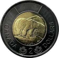 Canada - 2 dollar 2022 - Black Ring, Verzenden, Noord-Amerika, Losse munt