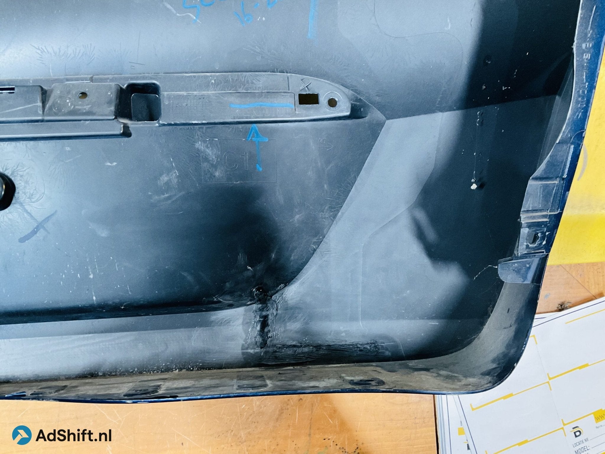Achterklep Renault Scenic 4 2016-2021 901523280R Achterklep, Auto-onderdelen, Bumper
