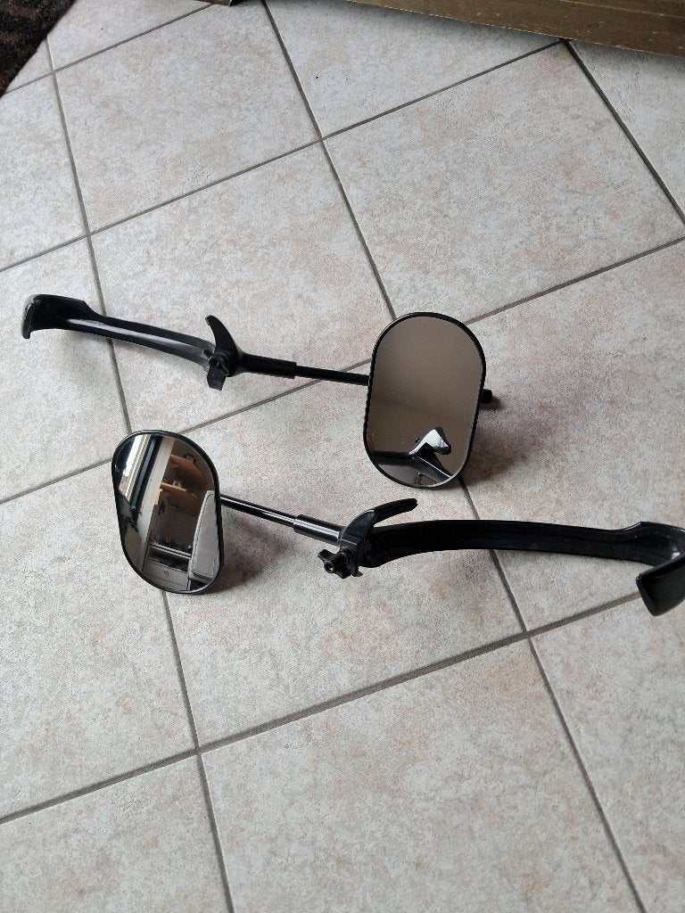 Caravanspiegels EMUK, Caravans en Kamperen, Caravan accessoires, Ophalen, Gebruikt