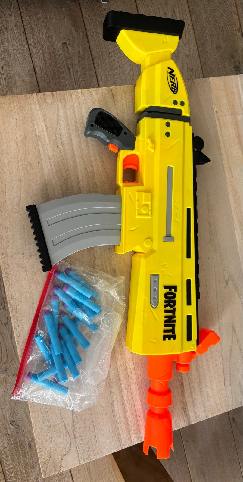 Nerf Fortnite AR-L Blaster met pijltjes, Ophalen of Verzenden, Zo goed als nieuw