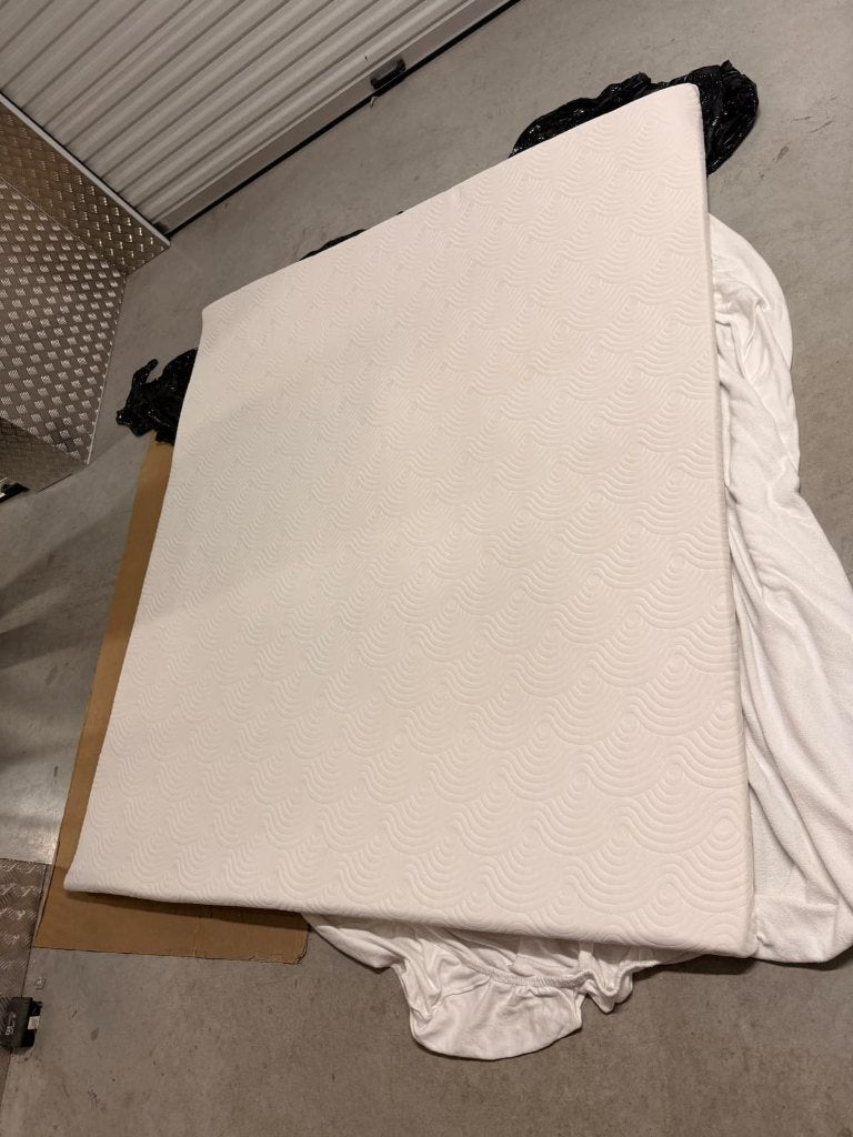 TEMPUR EASE Topper 180 x 200, Ophalen, Tweepersoons, Zo goed als nieuw, Matras