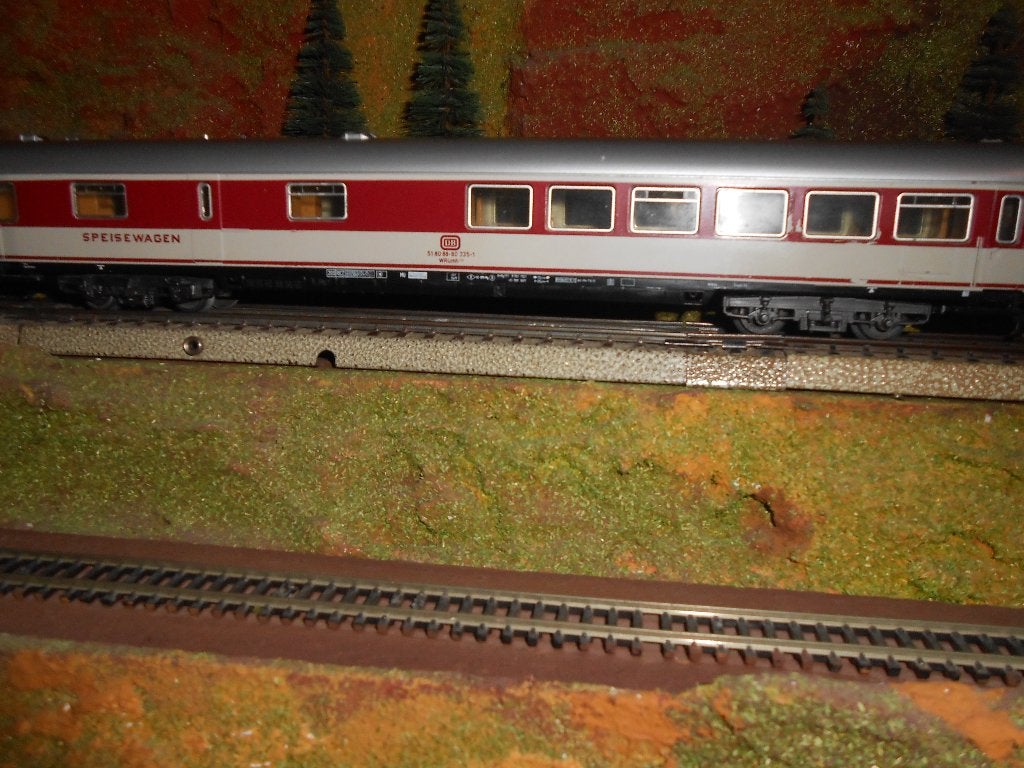 Märklin 4094 Restauratie rijtuig van de DB, lange uitvoering, Wisselstroom, Wagon, Ophalen of Verzenden, Zo goed als nieuw