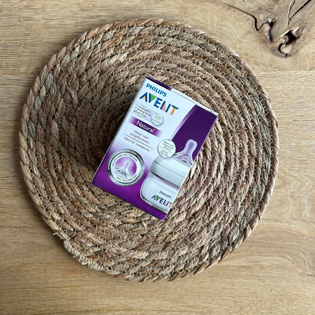 Philips Avent Natural Voedingsfles 60ml - Nieuw, Kinderen en Baby's, Babyvoeding en Toebehoren, Ophalen of Verzenden, Nieuw, Overige typen