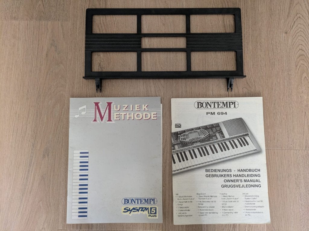 Bontempi PM 694 keyboard accessoires, Muziek en Instrumenten, Keyboards, Ophalen of Verzenden, 61 toetsen, Overige merken