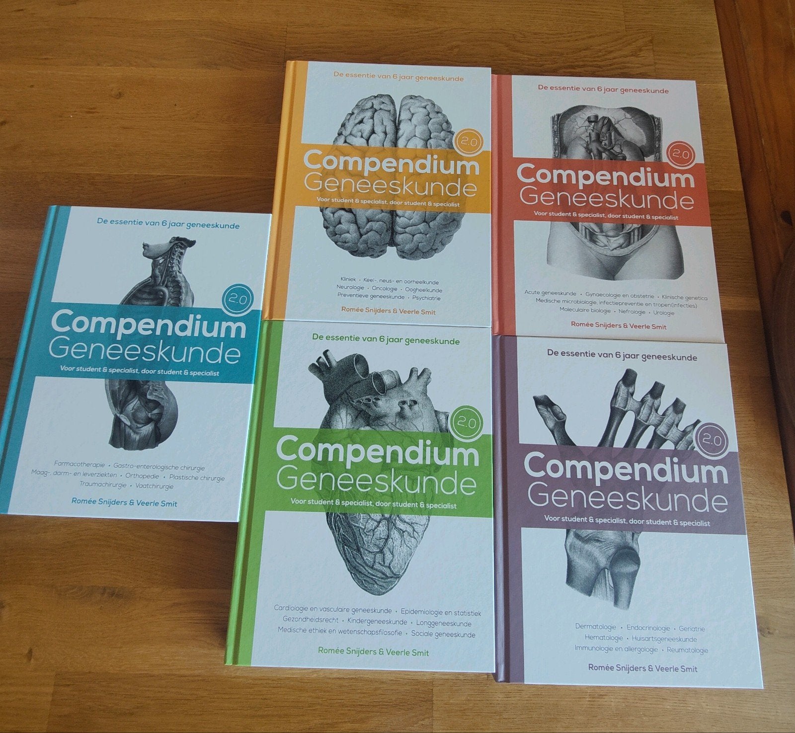 Compendium Geneeskunde 2.0 - complete set, Boeken, Romée Snijders & Veerle Smit, Nieuw, Ophalen of Verzenden, WO