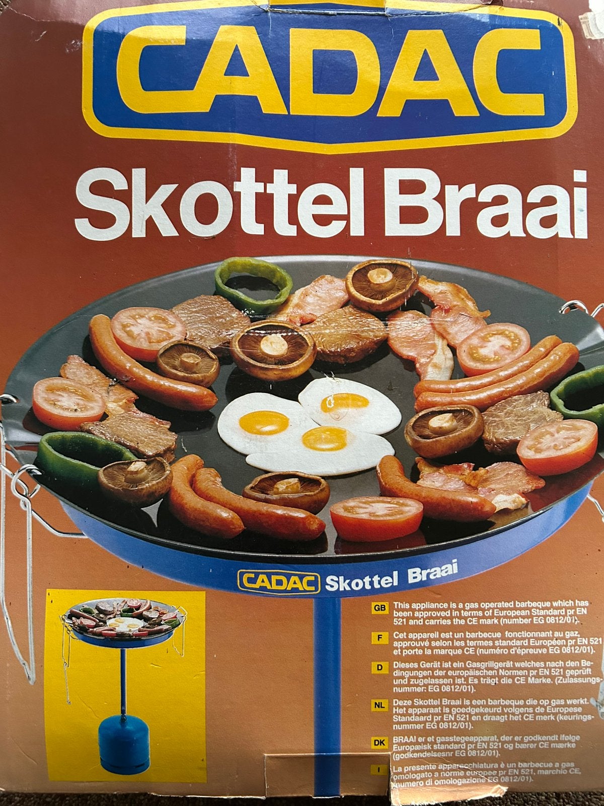 Cadac Skottel braai, Ophalen, Zo goed als nieuw