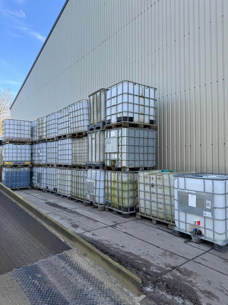 Partij IBC containers, 100 cm of meer, 60 cm of meer, Ophalen of Verzenden, 50 cm of meer
