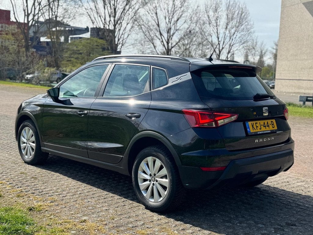 Seat ARONA 1.0 TSI Xcellence Business Intense/ AUTOMAAT, Auto's, Seat, Stof, 116 pk, Zwart, Bedrijf