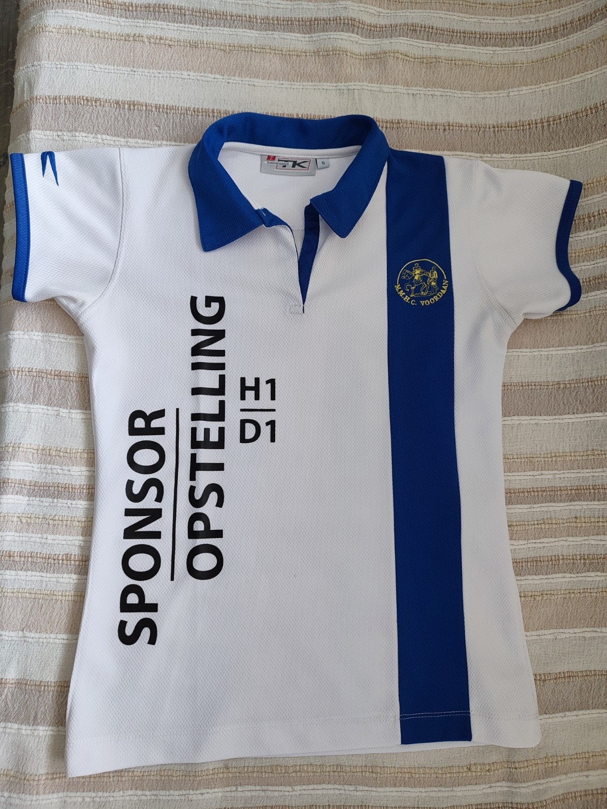 Hockeyshirt Voordaan Dames thuis maat S, Wit, Overige typen, Ophalen of Verzenden, Maat 36 (S)