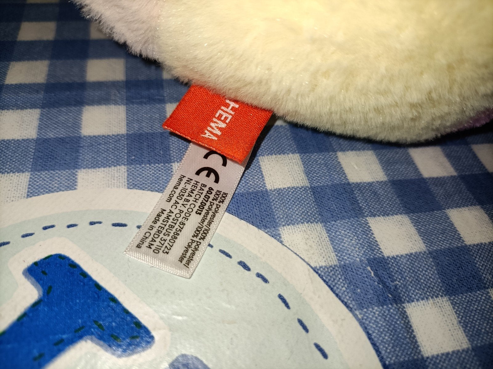 Tompouce knuffel Hema 25 cm, Ophalen of Verzenden, Zo goed als nieuw, Overige typen