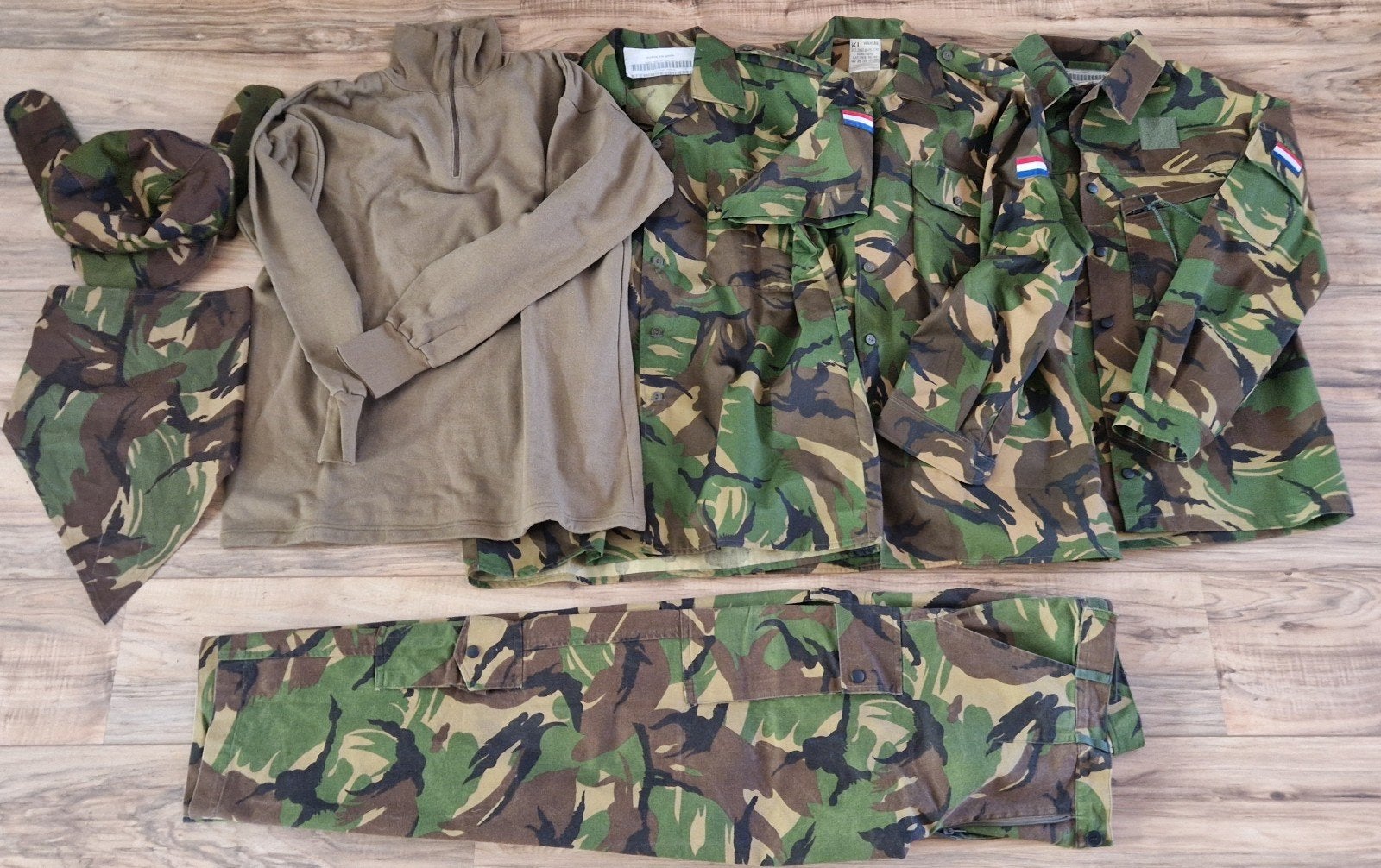 Nieuwe KL GVT kleding set jaren '90/'00/'10 Woodland, Ophalen of Verzenden, Landmacht, Nederland, Kleding of Schoenen