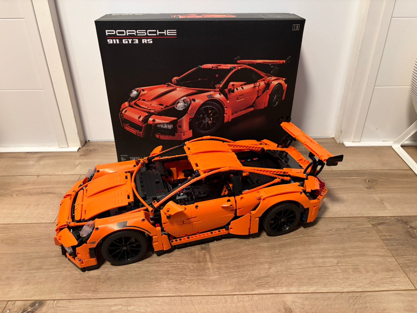 Technic Porsche 911 GT3 RS, Ophalen of Verzenden, Zo goed als nieuw, Overige merken
