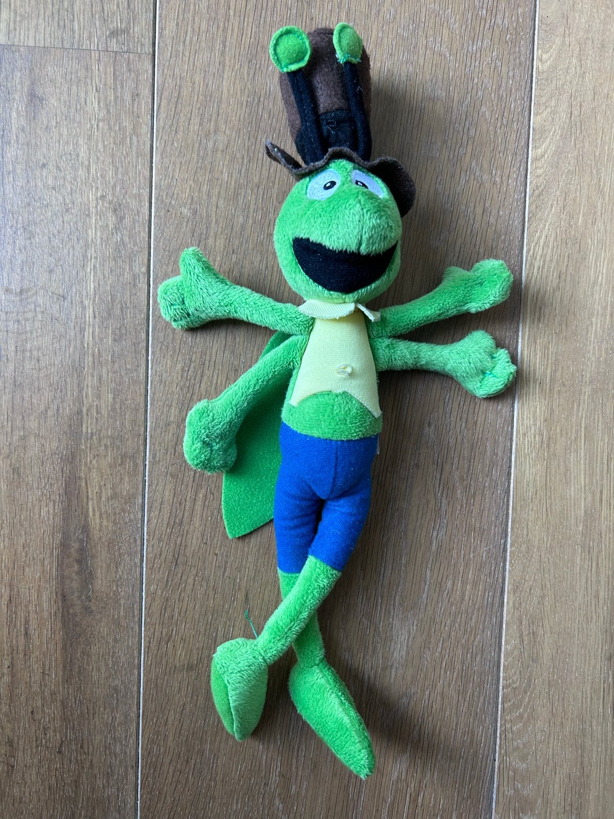 Maya de Bij Flip de Sprinkhaan knuffel, Groen, Overige merken, Overige karakters, Overige typen