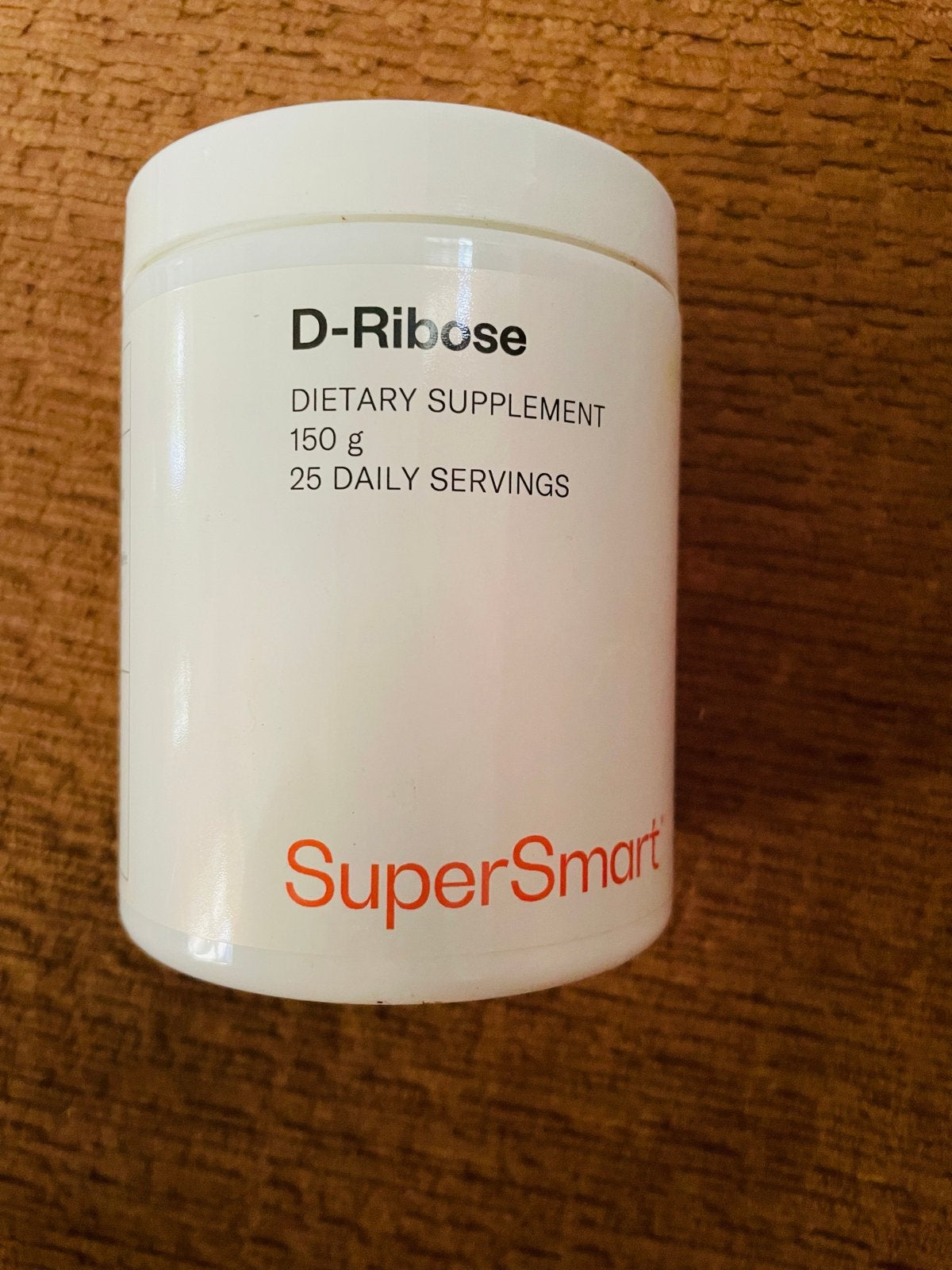 SuperSmart D-Ribose Voedingssupplement 150g, Sport en Fitness, Gezondheidsproducten en Wellness, Ophalen of Verzenden, Nieuw, Poeder of Drank