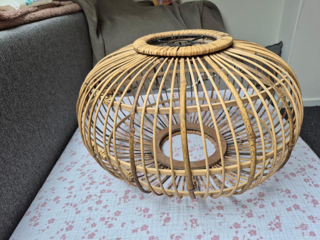 Lampenkap Boreas van Kwantum, Huis en Inrichting, Lampen | Lampenkappen, Ophalen, Zo goed als nieuw, Rond, 25 tot 50 cm