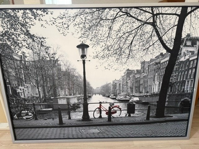 GRATIS Poster IKEA AMSTERDAM, Verzamelen, Posters, Ophalen, Gebruikt, Met lijst, Rechthoekig Liggend