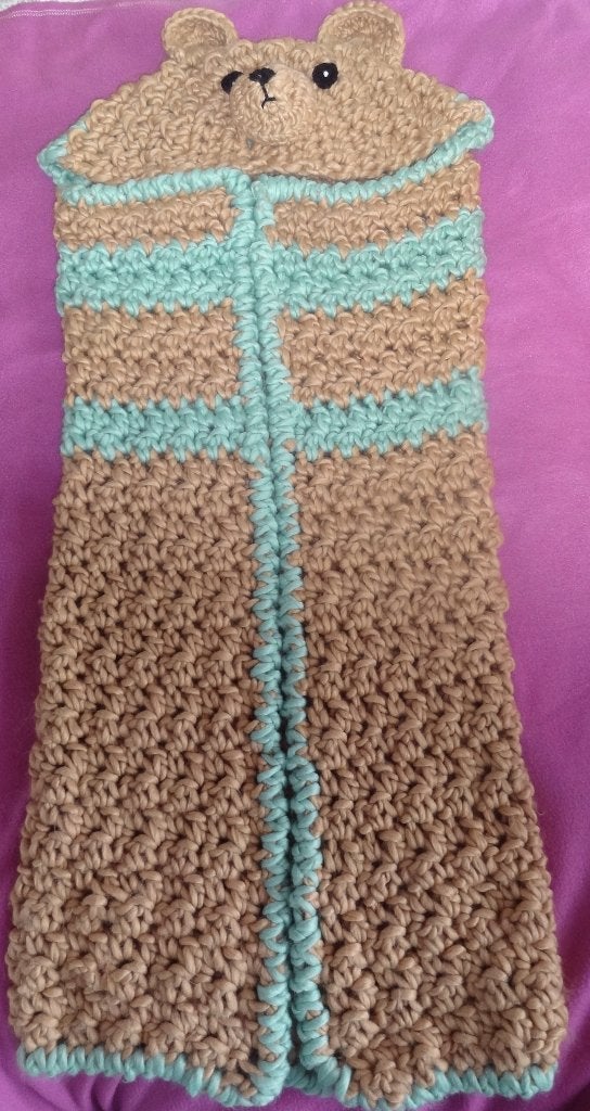 Beren deken. hooded blanket, Ophalen of Verzenden, Nieuw, Deken