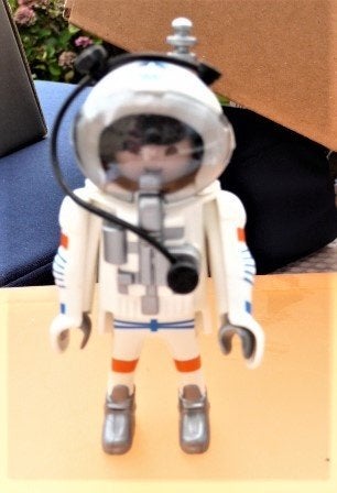 SETJES PLAYMOBIL BRANDWEERMAN MET BLADBLAZER, Verzenden, Zo goed als nieuw