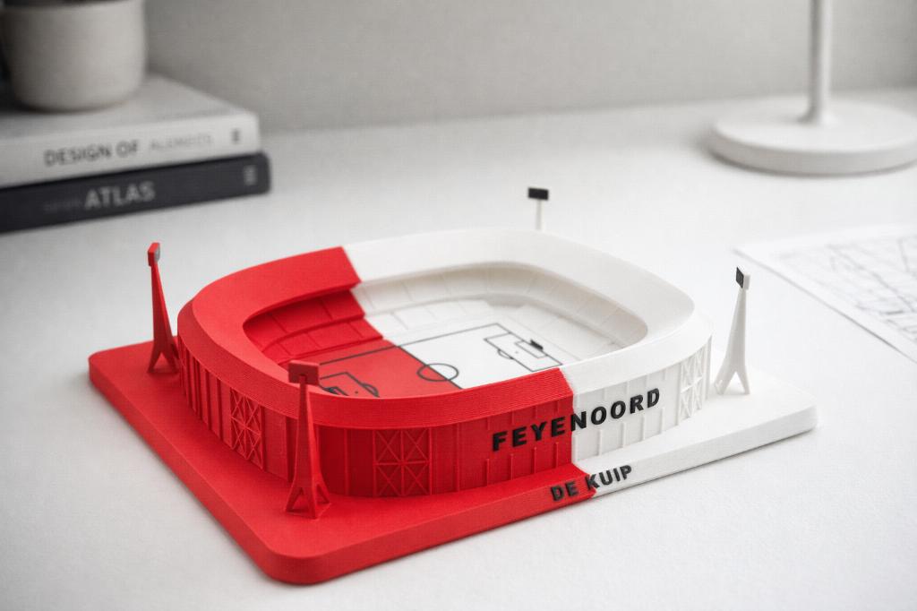 De Kuip - Feyenoord | Exclusieve Kleurcombinatie, Ophalen of Verzenden, Nieuw, Glas of Kopje