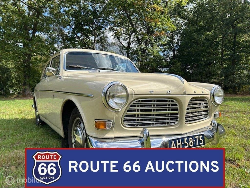 Volvo Amazon | 1968 | Route 66 Auctions, Auto's, Oldtimers, Overige carrosserieën, Zwart, Bedrijf, Handgeschakeld