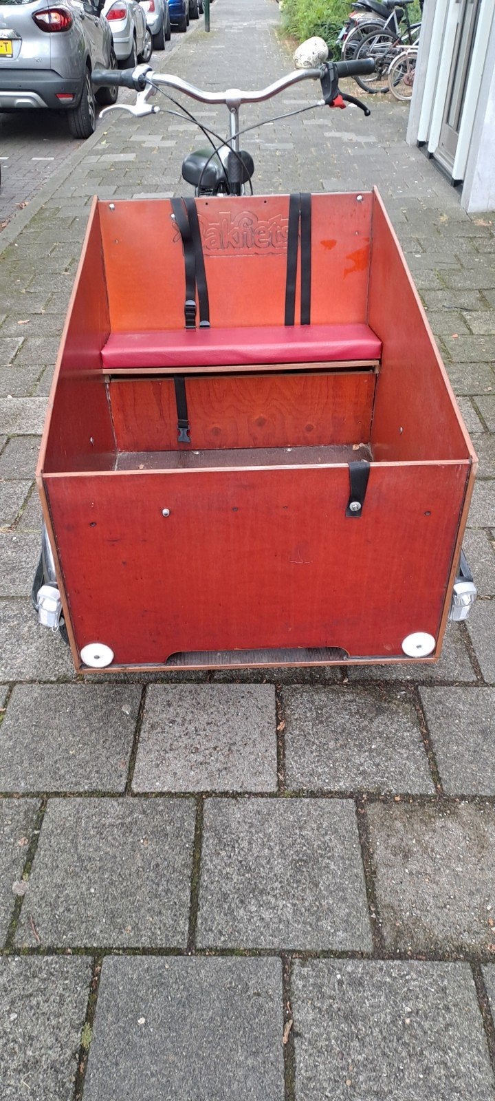 Bakfiets met versnellingen, Fietsen en Brommers, Fietsen | Bakfietsen, Ophalen, Gebruikt, 4 kinderen of meer, Overige merken