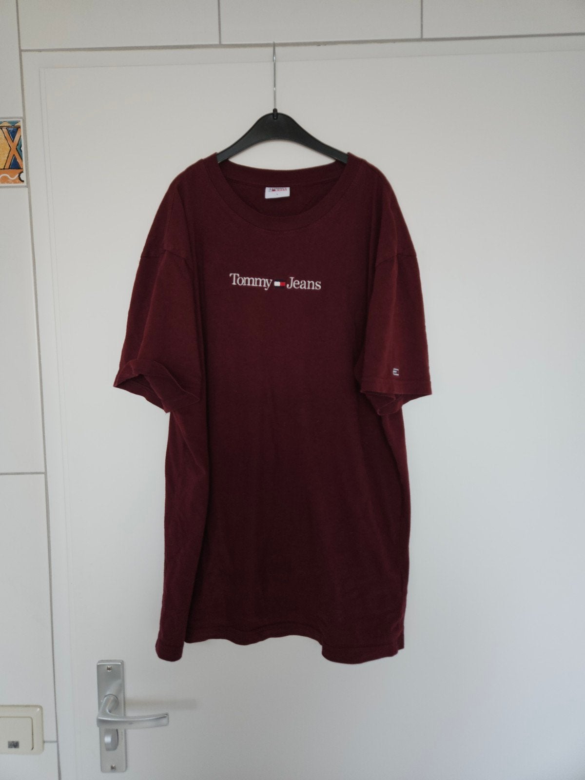 shirt tommy jeans mt L, Maat 52/54 (L), Verzenden, Zo goed als nieuw, Tommy Jeans